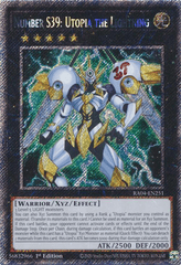 Number S39: Utopia the Lightning - RA04-EN251 - (Platinum Secret Rare) - 1st Edition